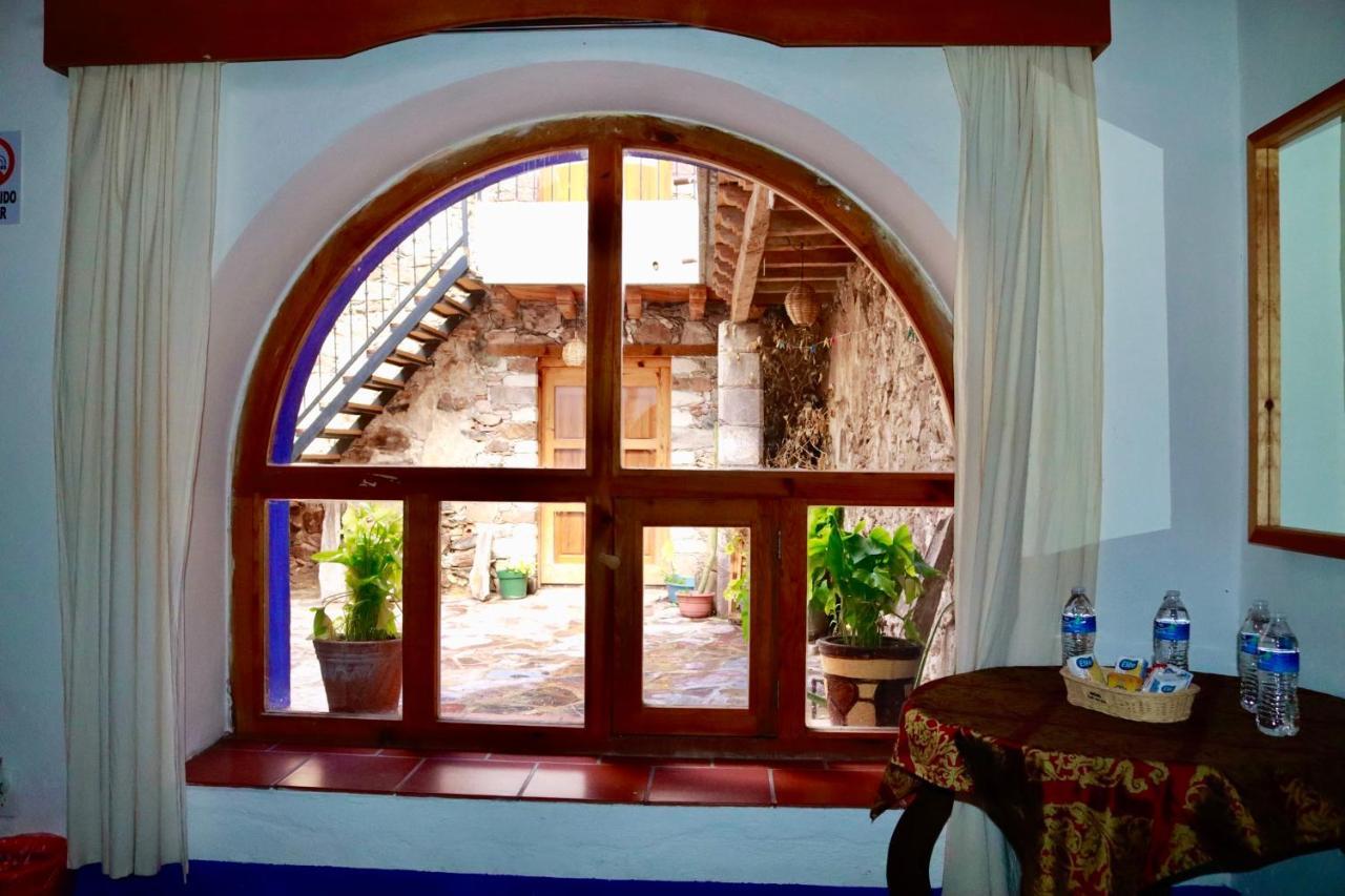 Hospedaje Pizza Azul Catorce Bagian luar foto